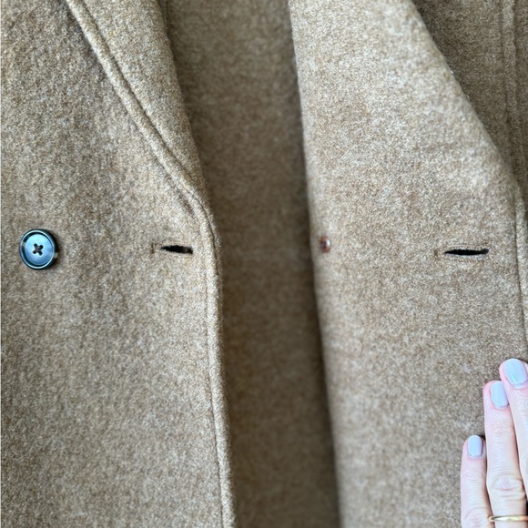 COPY - JCrew - Womens Italian Wool Overcoat - Picture 7 of 8